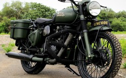 Săn tìm Royal Enfield Classic sơn màu quân sự "cực độc"