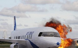 Ảnh-clip: Diễn tập cứu máy bay phát nổ ở Đà Nẵng