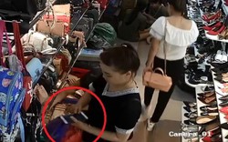 Clip: "Nữ quái" trộm điện thoại nhanh như chớp trong cửa hàng