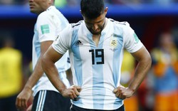 ĐT Argentina bị loại cay đắng, Aguero quyết định tương lai