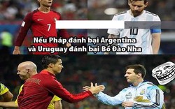 Cảm xúc đối lập của dân mạng khi Messi và Ronaldo chia tay World Cup 2018