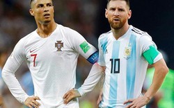 Dân mạng thi nhau chế ảnh Messi và Ronaldo “dắt tay nhau” rời World Cup