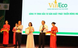 VinEco đạt danh hiệu thương hiệu vàng nông nghiệp Việt Nam