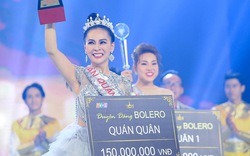 Cô gái xinh như hoa hậu đăng quang "Duyên dáng Bolero 2018"