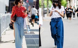 Kiểu quần jeans vừa thoải mái lại không lỗi mốt đang được lòng chị em