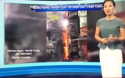 Khán giả bực mình vì VTV "mang" vụ cháy cột điện ở Huế ra Hà Nội
