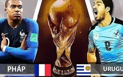 Nhận định tỷ lệ thẻ vàng Pháp vs  Uruguay (21h00 ngày 6.7)