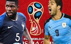 Xem trực tiếp Pháp vs Uruguay trên VTV6