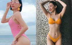 Tóc Tiên tiếp tục gây sốt khoe ảnh mặc bikini vòng 3 gần 1m ở biển