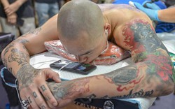 Clip: Ngắm hình xăm toàn thân bắt mắt tại lễ hội xăm hình ở Hà Nội