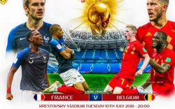 Thông tin đặc biệt trước trận Pháp vs Bỉ (1h00 ngày 11.7)