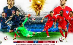 Thông tin đặc biệt trước trận Croatia vs Anh (1h00 ngày 12.7)