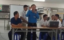 Chủ tịch LĐLĐ Quảng Ninh đối thoại "nóng" với công nhân Cty Yazaki