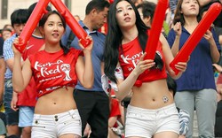 Chồng mê tít mấy hotgirl cổ vũ World Cup và màn trả đũa của vợ khiến chồng điêu đứng