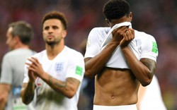Chùm ảnh: Gục ngã trước Croatia, hàng loạt cầu thủ Anh bật khóc