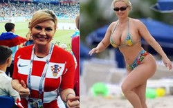 Nữ tổng thống hay bị nhầm với người mẫu mặc bikini của Croatia