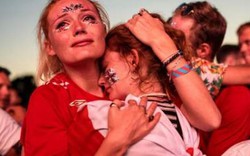 Những "bóng hồng" Anh rơi lệ sau trận thua đau trước Croatia