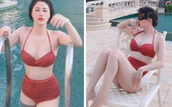 Ảnh bikini nóng bỏng gợi cảm của hot girl Trang Linh vợ Tiến Dũng The Men