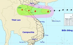 Bão số 3 tăng cấp, di chuyển với tốc độ chóng mặt vào bờ biển Thái Bình - Hà Tĩnh