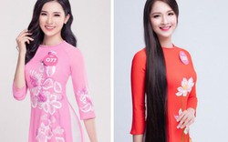 Người đẹp Hoa hậu Việt Nam 2018 tung ảnh áo dài đẹp dịu dàng