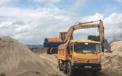 Vụ bến cát không phép ở Phú Thọ: Huyện yêu cầu đình chỉ cho có?