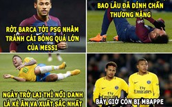 ẢNH CHẾ BÓNG ĐÁ (20.7): Mbappe khiến Neymar bị lu mờ