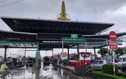BOT Mỹ Lộc phải xả trạm vì tài xế tập trung phản đối thu phí