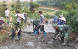 Nhiều thôn bản, ấp xây dựng nông thôn mới cực kì gian khó