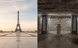 Hầm mộ toàn đầu lâu dưới chân tháp Eiffel và bí ẩn nằm dưới những địa danh nổi tiếng
