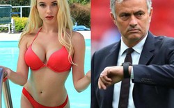 Mỹ nữ nóng bỏng tuyên bố "cuồng" Mourinho dù HLV MU có nguy cơ bị sa thải