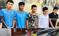 Thanh Hóa: Bắt giữ nhóm thanh niên chuyên bảo kê máy gặt lúa