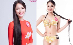 Nhan sắc của thí sinh Hà Nội có mái tóc dài ấn tượng nhất HHVN 2018