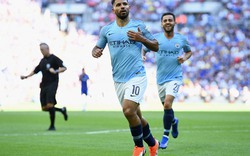 CLIP: Aguero lập cú đúp, Man City giành Siêu cúp Anh