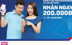 Nhận ngay 200.000đ khi đăng ký mới BIDV SmartBanking và liên kết MoMo