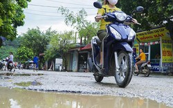 Ảnh: Cuộc sống cực hình của dân xứ Thanh sống ở tỉnh lộ bị băm nát