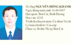 Khởi tố, bắt giam cựu Bí thư TX.Bến Cát, tỉnh Bình Dương