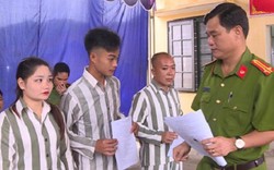 57 phạm nhân ở Trại giam Tân Lập được tha tù trước thời hạn