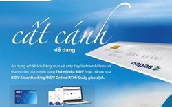 Đặt vé VietnamAirlines dễ dàng và nhiều ưu đãi cùng BIDV