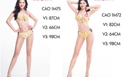 Bí quyết để có vòng ba gần 1 mét của hai thí sinh Hoa hậu Việt Nam 2018