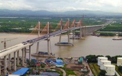 Clip: Toàn cảnh cây cầu nhiều nhịp lớn nhất Việt Nam sắp thông xe