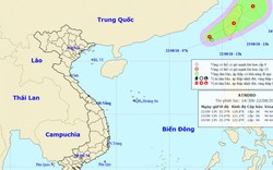 TIN MỚI: Xuất hiện áp thấp nhiệt đới trên biển Đông