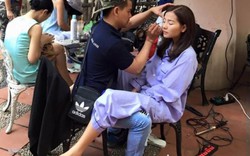 Làm việc với make-up nam, mỹ nhân Việt bị soi dáng ngồi nhạy cảm