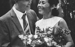 Sau 35 năm chung sống, bộ ảnh cưới đầu tiên của cặp đôi U60 khiến dân mạng rần rần xúc động