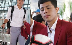 Bùi Tiến Dũng, Công Phượng cùng tuyển U23 Việt Nam mặc sơ mi bảnh bao về nước