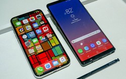 Galaxy Note 9 thử độ bền với iPhone X