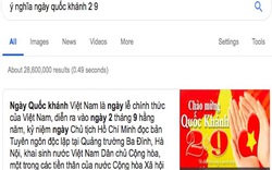 Dân mạng tìm kiếm những gì về "ngày Quốc khánh 2/9" trên Google?