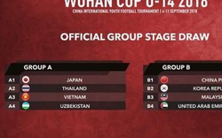 Việt Nam cùng bảng với Nhật Bản, Thái Lan và Uzbekistan tại giải quốc tế