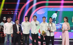 U23 Việt Nam nhận cú đúp giải thưởng ở VTV Awards