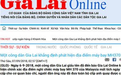 Vì sao Báo Gia Lai gỡ tin “Một công dân khẳng định phát hiện địa điểm máy bay MH370"?