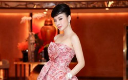 Angela Phương Trinh xinh tươi như đóa hoa hồng rực rỡ đi sự kiện